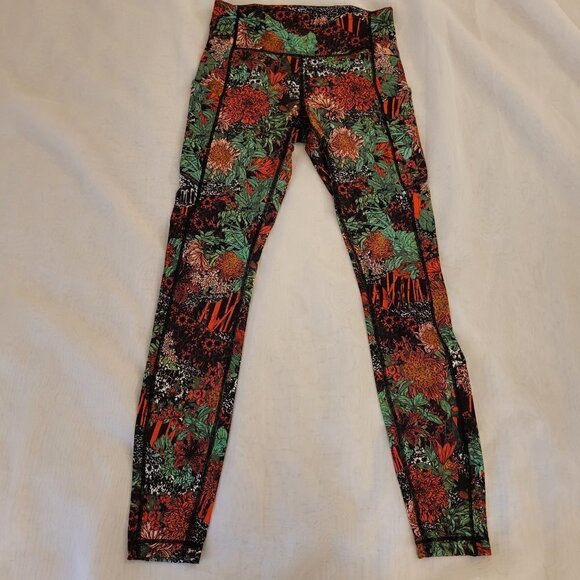 Lululemon Speed Up Tight *Full-On Luxtreme 28" Zen Garden Multi Leggings size 4 - Picture 7 of 16